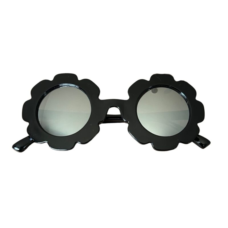Lentes flowershape de sol para niña de 2 a 8 años - Negro 2