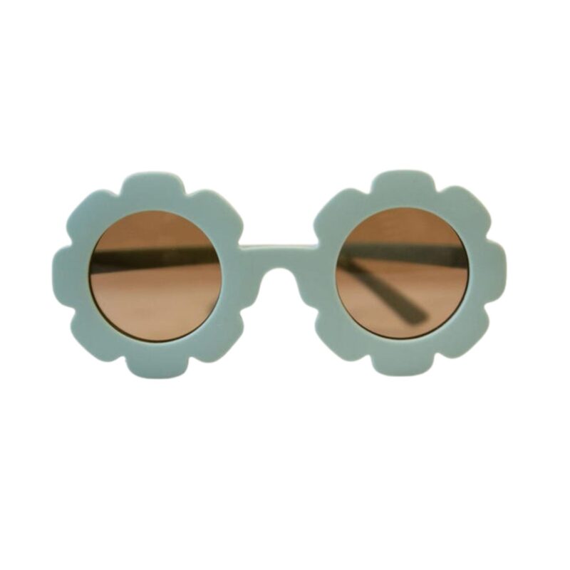 Lentes flowershape de sol para niña de 2 a 8 años - Celeste